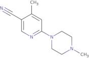 4-Methyl-6-(4-methylpiperazin-1-yl)nicotinonitrile