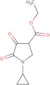Ethyl 1-cyclopropyl-4,5-dioxopyrrolidine-3-carboxylate