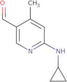 6-(Cyclopropylamino)-4-methylnicotinaldehyde