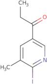 1-(6-Iodo-5-methylpyridin-3-yl)propan-1-one