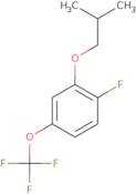 1-Fluoro-2-isobutoxy-4-(trifluoromethoxy)benzene