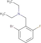 N,N-Diethyl 2-bromo-6-fluorobenzylamine