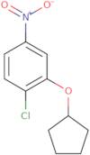 1-Chloro-2-(cyclopentyloxy)-4-nitrobenzene