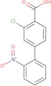 2-Chloro-4-(2-nitrophenyl)benzoic acid