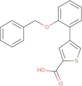 4-[2-(Benzyloxy)phenyl]thiophene-2-carboxylic acid