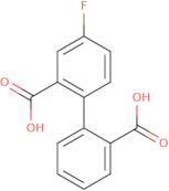 2-(2-Carboxyphenyl)-5-fluorobenzoic acid