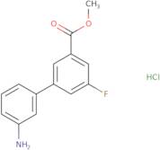 Methyl 3-(3-aminophenyl)-5-fluorobenzoate HCl