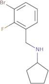 1-Bromo-2-fluoro-3-(cyclopentylaminomethyl)benzene