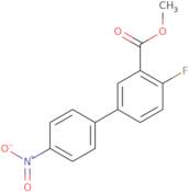 Methyl 2-fluoro-5-(4-nitrophenyl)benzoate