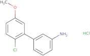 3-(2-Chloro-5-methoxyphenyl)aniline HCl