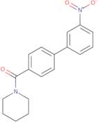 3-Nitro-4'-(piperidinocarbonyl)biphenyl