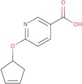 6-(Cyclopent-3-en-1-yloxy)nicotinic acid