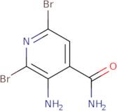3-Amino-2,6-dibromoisonicotinamide