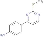 4-(2-Methylsulphanylpyrimidin-4-yl)aniline