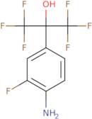 2-(4-Amino-3-fluorophenyl)-1,1,1,3,3,3-hexafluoropropan-2-ol