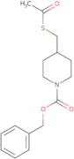 Benzyl 4-((acetylthio)methyl)piperidine-1-carboxylate