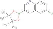 6-Chloro-3-(tetramethyl-1,3,2-dioxaborolan-2-yl)quinoline