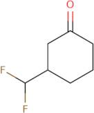 3-(Difluoromethyl)cyclohexan-1-one