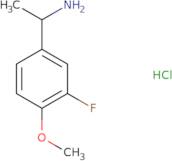 (S)-1-(3-Fluoro-4-methoxyphenyl)ethylamine hydrochloride