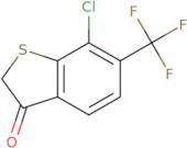 7-Chloro-6-(trifluoromethyl)-1-benzothiophen-3-one