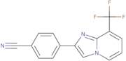 4-[8-(Trifluoromethyl)imidazo[1,2-a]pyridin-2-yl]benzonitrile