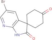 5'-Bromo-1',2'-dihydrospiro[cyclohexane-1,3'-pyrrolo[2,3-b]pyridine]-2',4-dione