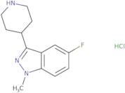 5-Fluoro-1-methyl-3-(4-piperidinyl)-1hindazole hydrochloride