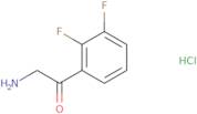 2-Amino-1-(2,3-difluorophenyl)ethanone hydrochloride
