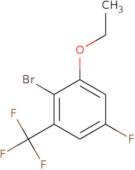 2-Bromo-1-ethoxy-5-fluoro-3-(trifluoromethyl)benzene