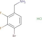 (4-bromo-2,3-difluorophenyl)methanamine hydrochloride