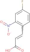 (2E)-3-(4-Fluoro-2-nitrophenyl)prop-2-enoic acid