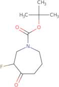 3-Fluorohexahydro-4-Oxo-1H-Azepine-1-carboxylic Acid 1,1-Dimethylethyl Ester
