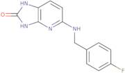 5-[[(4-Fluorophenyl)methyl]amino]-1,3-dihydro-2H-imidazo[4,5-b]pyridin-2-one