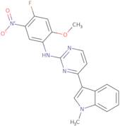 N-(4-Fluoro-2-methoxy-5-nitrophenyl)-4-(1-methyl-1H-indol-3-yl)-2-pyrimidinamine