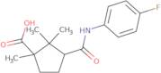 (1S,3S)-3-[(4-Fluorophenyl)Carbamoyl]-1,2,2-Trimethylcyclopentane-1-Carboxylic acid