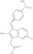 2-[(3Z)-6-Fluoro-2-Methyl-3-[(4-Methylsulfinylphenyl)Methylidene]Inden-1-Yl]Acetic Acid