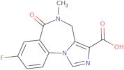 8-Fluoro-5,6-Dihydro-5-Methyl-6-Oxo-4H-Imidazo[1,5-a][1,4]Benzodiazepine-3-Carboxylic Acid