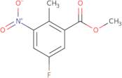 5-Fluoro-2-methyl-3-nitrobenzoic acid methyl ester