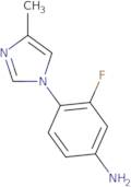 3-Fluoro-4-(4-methyl-1H-imidazol-1-yl)aniline