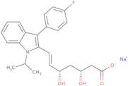 (3R,5S,6E)-7-[3-(4-Fluorophenyl)-1-(1-methylethyl)-1H-indol-2-yl]-3,5-dihydroxy-6-heptenoic acid