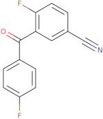 4-Fluoro-3-(4-fluorobenzoyl)benzonitrile