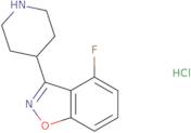 6-Fluoro-3-(4-piperidine)-1,2-benzoisoxazole hydrochloride