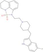 1-(2-(4-((5-Fluoro-1H-Indol-3-Yl)Methyl)-1-Piperidinyl)Ethyl)-5,6-Dihydro-1H,4H-1,2,5-Thiadiazolo(4,3,2-ij)Quinoline 2,2-Dioxide