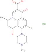 9-Fluoro-6,7-Dihydro-5-Methyl-8-(4-Methyl-1-Piperazinyl)-1,7-Dioxo-1H,5H-Benzo(ij)Quinolizine-2-...