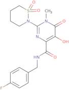 N-[(4-Fluorophenyl)methyl]-1,6-dihydro-5-hydroxy-1-methyl-6-oxo-2-(tetrahydro-1,1-dioxido-2H-1,2-t…