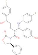 (4S)-3-[(2R,5S)-5-(4-Fluorophenyl)-2-[(S)-[(4-fluorophenyl)amino](4-hydroxyphenyl)methyl]-5-hydrox…