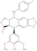 (5S,5aS,8aR,9R)-5-[(4-Fluorophenyl)Amino]-9-(4-Hydroxy-3,5-Dimethoxy-Phenyl)-5a,6,8a,9-Tetrahydr...