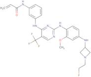 N-[3-[[2-[[4-[[1-(2-Fluoroethyl)-3-azetidinyl]amino]-2-methoxyphenyl]amino]-5-(trifluoromethyl)-4-pyrimidinyl]amino]phenyl]-2-propen amide