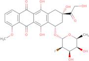 (7S,9S)-7-[(2R,3R,4R,5S,6S)-3-Fluoro-4,5-Dihydroxy-6-Methyloxan-2-Yl]Oxy-6,9,11-Trihydroxy-9-(2-Hy…