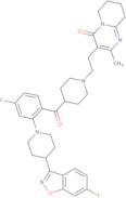 3-[2-[4-[4-Fluoro-2-[4-(6-fluoro-1,2-benzisoxazol-3-yl)piperidin-1-yl]benzolyl]piperidin-1-yl]ethy…